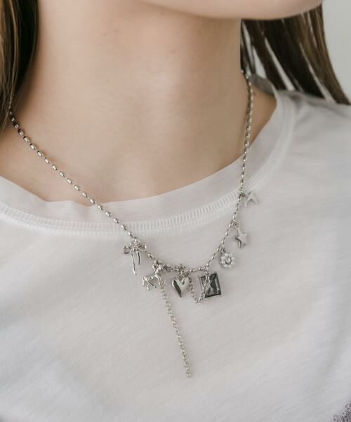 SMELLY / スメリー ネックレス・ペンダント・チョーカー | メタルチェーンモチーフネックレス | 詳細2