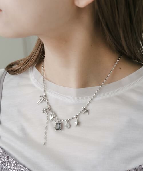 SMELLY / スメリー ネックレス・ペンダント・チョーカー | メタルチェーンモチーフネックレス | 詳細3