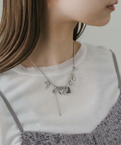 SMELLY / スメリー ネックレス・ペンダント・チョーカー | メタルチェーンモチーフネックレス | 詳細4