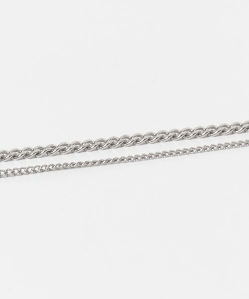 SMELLY / スメリー ネックレス・ペンダント・チョーカー | ステンレスダブルチェーンネックレス | 詳細5
