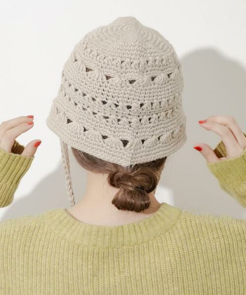 SMELLY / スメリー ハット | クロシェニットハット | 詳細10