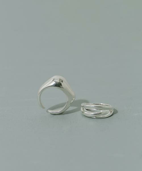 SMELLY / スメリー リング | プランプメタル2セットリング | 詳細3