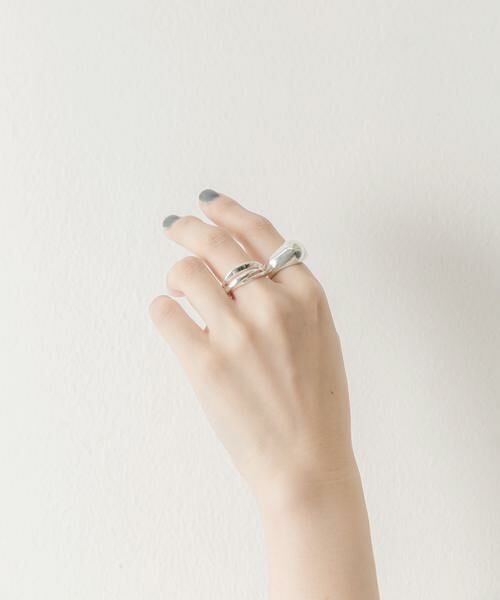 SMELLY / スメリー リング | プランプメタル2セットリング | 詳細4