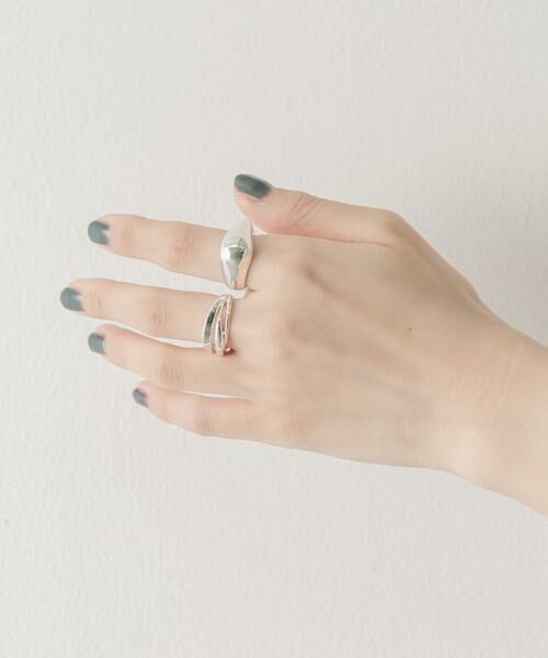 SMELLY / スメリー リング | プランプメタル2セットリング | 詳細5