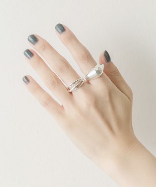 SMELLY / スメリー リング | プランプメタル2セットリング | 詳細6