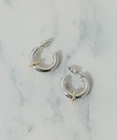 SMELLY / スメリー ピアス・イヤリング | メタルリングコンビフープピアス
