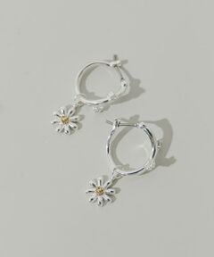 SMELLY / スメリー ピアス・イヤリング | フラワーチャームデザインフープピアス
