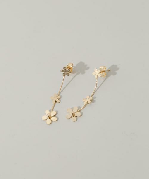 SMELLY / スメリー ピアス・イヤリング | ミニフラワースウィングピアス | 詳細1