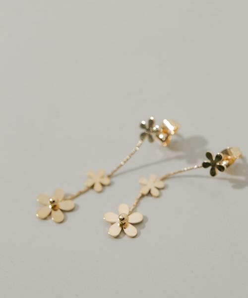 SMELLY / スメリー ピアス・イヤリング | ミニフラワースウィングピアス | 詳細2