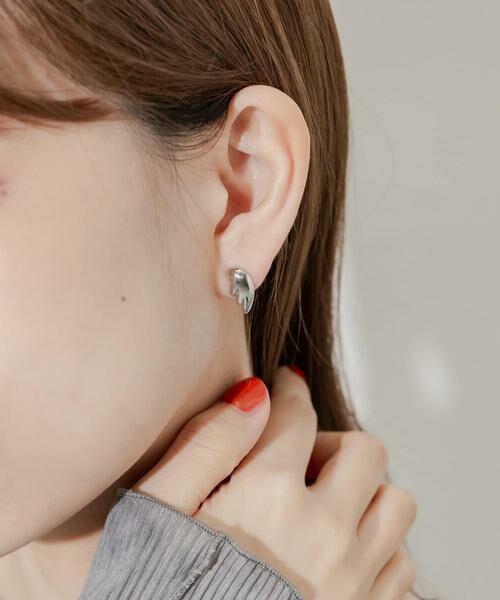 SMELLY / スメリー ピアス・イヤリング | エンジェルフェザー2セットピアス | 詳細3