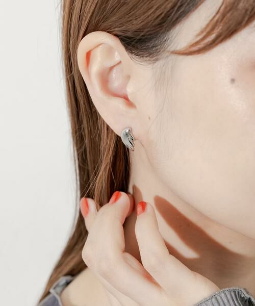 SMELLY / スメリー ピアス・イヤリング | エンジェルフェザー2セットピアス | 詳細4