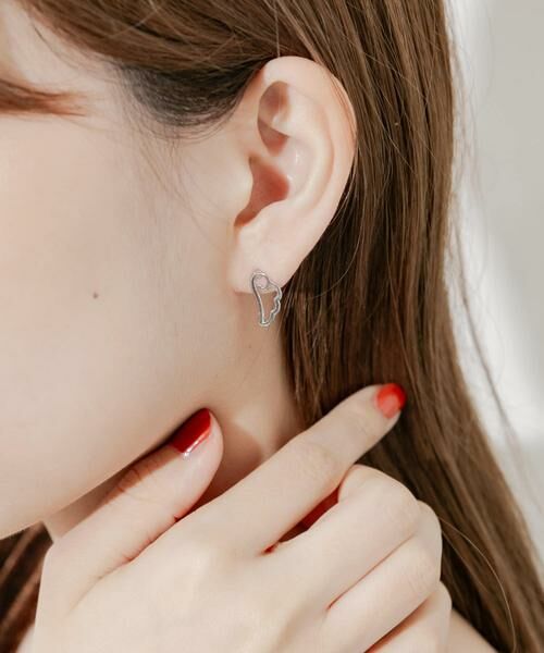 SMELLY / スメリー ピアス・イヤリング | エンジェルフェザー2セットピアス | 詳細5