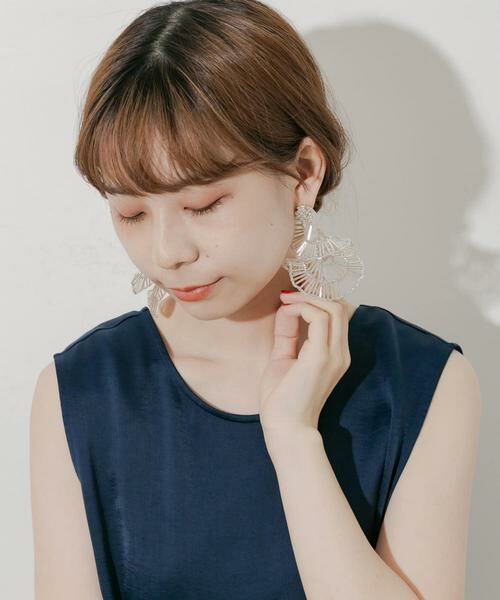 SMELLY / スメリー ピアス・イヤリング | スパイラルビーズデザインピアス | 詳細5