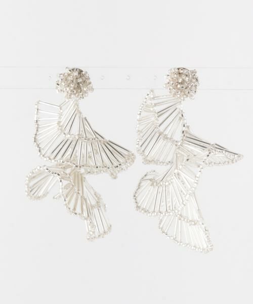 SMELLY / スメリー ピアス・イヤリング | スパイラルビーズデザインピアス | 詳細7