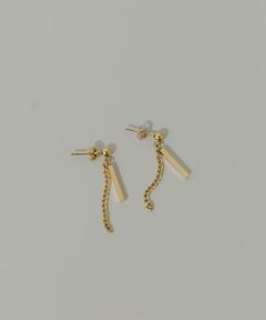 SMELLY / スメリー ピアス・イヤリング | ステンレススクエアバーピアス