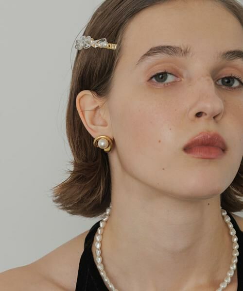 SMELLY / スメリー ピアス・イヤリング | ステンレスオープンラウンドパールピアス | 詳細5