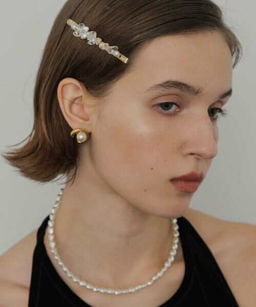 SMELLY / スメリー ピアス・イヤリング | ステンレスオープンラウンドパールピアス | 詳細6