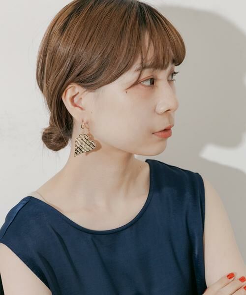 SMELLY / スメリー ピアス・イヤリング | メッセージハートプレートイヤリング | 詳細6