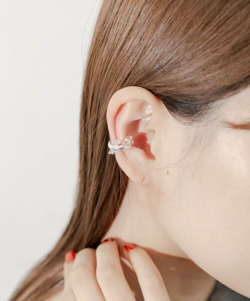 SMELLY / スメリー ピアス・イヤリング | ビジューイヤカフ | 詳細1