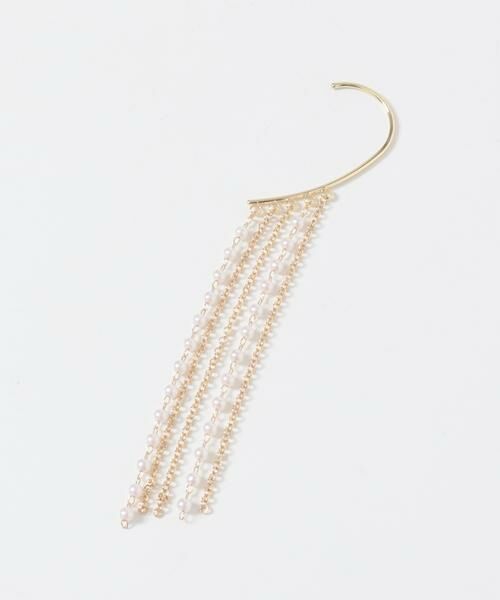 SMELLY / スメリー ピアス・イヤリング | ロングチェーンパールイヤーフック | 詳細5