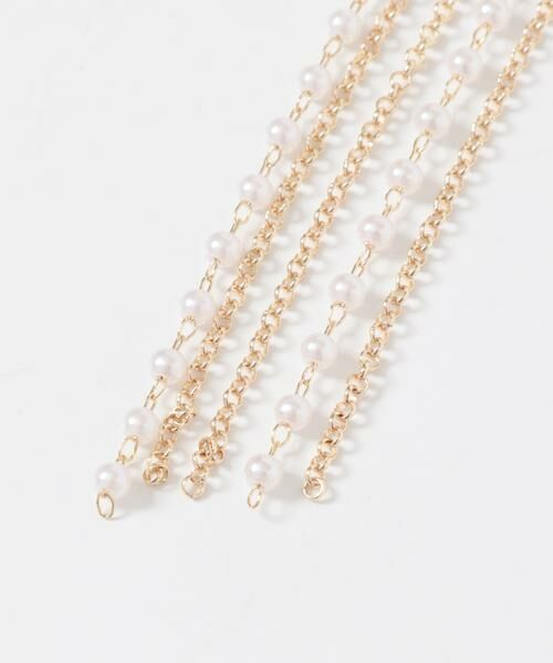 SMELLY / スメリー ピアス・イヤリング | ロングチェーンパールイヤーフック | 詳細6