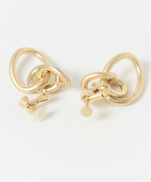 SMELLY / スメリー ピアス・イヤリング | トリプルサークルデザインイヤリング | 詳細5