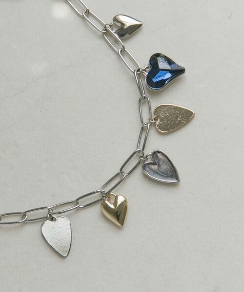 SMELLY / スメリー ブレスレット・バングル | メタルハートチャームブレスレット | 詳細1