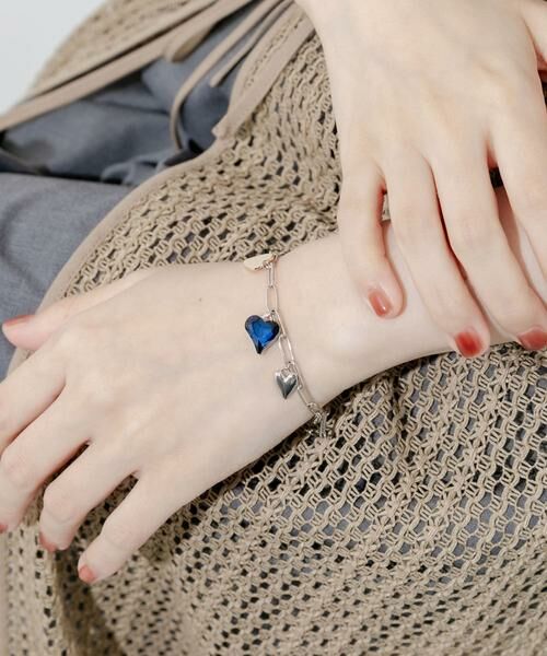 SMELLY / スメリー ブレスレット・バングル | メタルハートチャームブレスレット | 詳細2