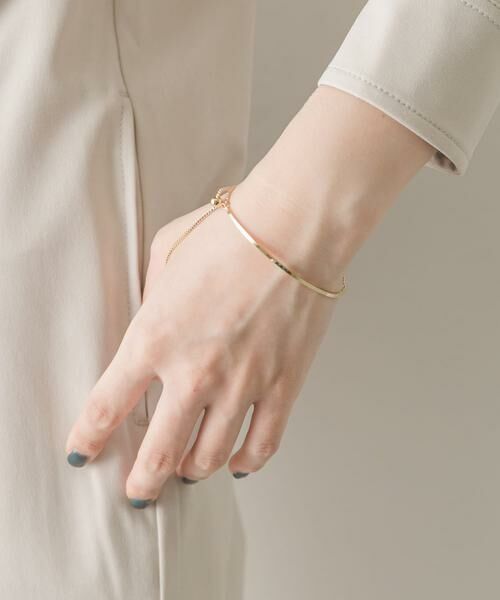 SMELLY / スメリー ブレスレット・バングル | カーブバーチェーンスライドブレスレット | 詳細2