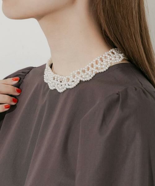 SMELLY / スメリー ネックレス・ペンダント・チョーカー | パールカラーチョーカーネックレス | 詳細2