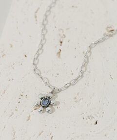 SMELLY / スメリー ネックレス・ペンダント・チョーカー | ストーンフラワーチャームネックレス