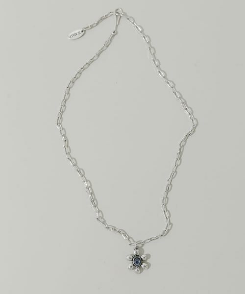 SMELLY / スメリー ネックレス・ペンダント・チョーカー | ストーンフラワーチャームネックレス | 詳細3