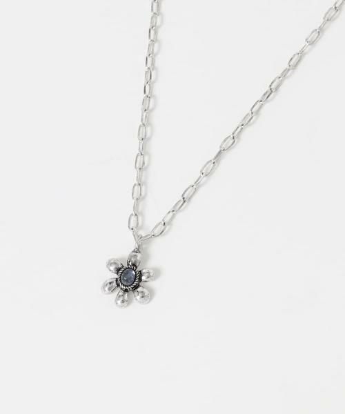 SMELLY / スメリー ネックレス・ペンダント・チョーカー | ストーンフラワーチャームネックレス | 詳細7
