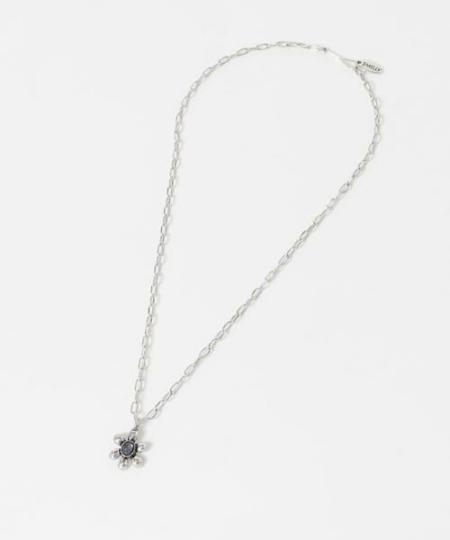 SMELLY / スメリー ネックレス・ペンダント・チョーカー | ストーンフラワーチャームネックレス | 詳細8