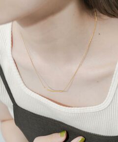 SMELLY / スメリー ネックレス・ペンダント・チョーカー | ステンレススリムカーブバーネックレス