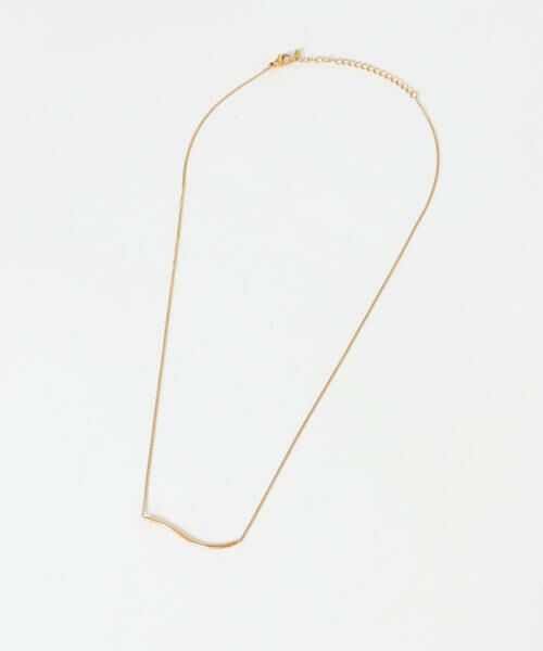 SMELLY / スメリー ネックレス・ペンダント・チョーカー | ステンレススリムカーブバーネックレス | 詳細4