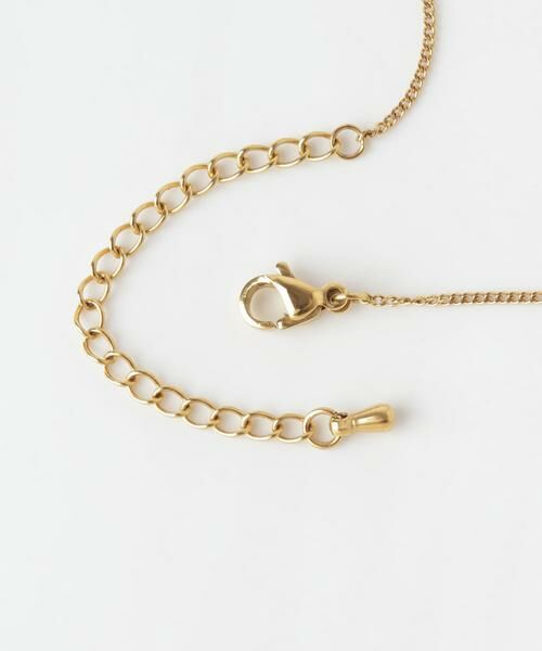 SMELLY / スメリー ネックレス・ペンダント・チョーカー | ステンレススリムカーブバーネックレス | 詳細5
