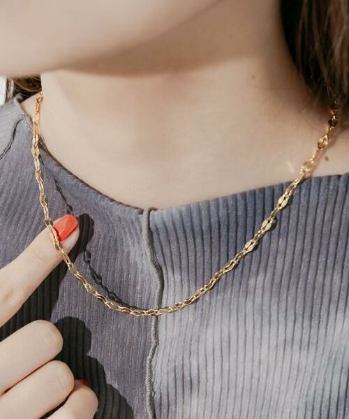 SMELLY / スメリー ネックレス・ペンダント・チョーカー | ステンレスペタルチェーンネックレス | 詳細2