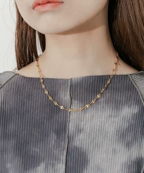 SMELLY / スメリー ネックレス・ペンダント・チョーカー | ステンレスペタルチェーンネックレス | 詳細3