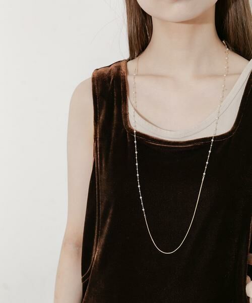 SMELLY / スメリー ネックレス・ペンダント・チョーカー | パールチェーンマルチWAYロングネックレス | 詳細2