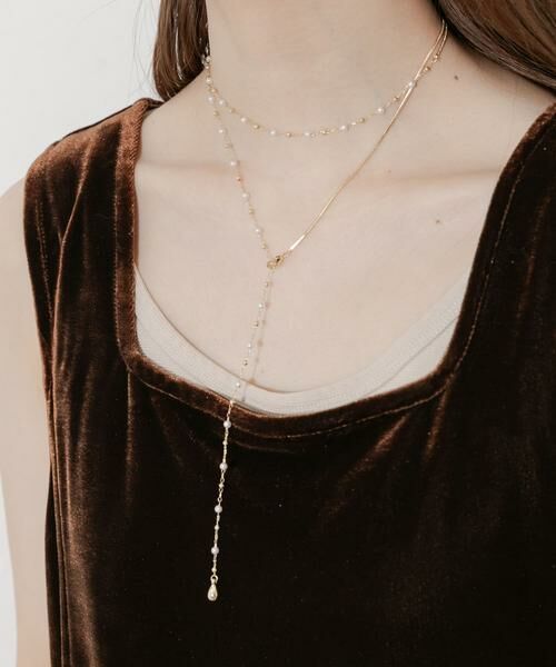 SMELLY / スメリー ネックレス・ペンダント・チョーカー | パールチェーンマルチWAYロングネックレス | 詳細4