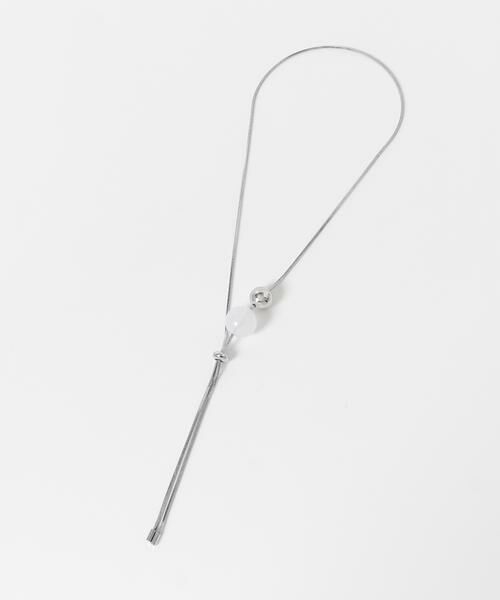 SMELLY / スメリー ネックレス・ペンダント・チョーカー | ダブルボールトップスライドネックレス | 詳細7