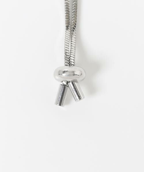 SMELLY / スメリー ネックレス・ペンダント・チョーカー | ダブルボールトップスライドネックレス | 詳細8