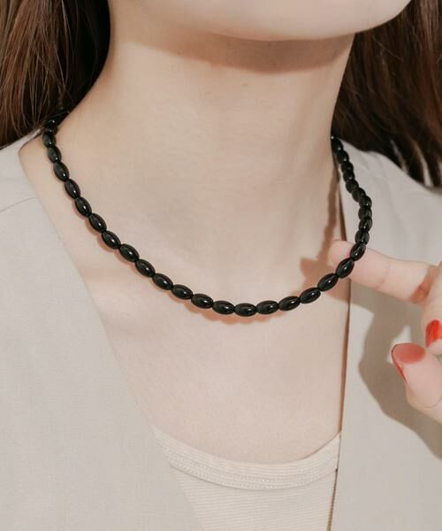 SMELLY / スメリー ネックレス・ペンダント・チョーカー | オーバルビーズネックレス | 詳細3