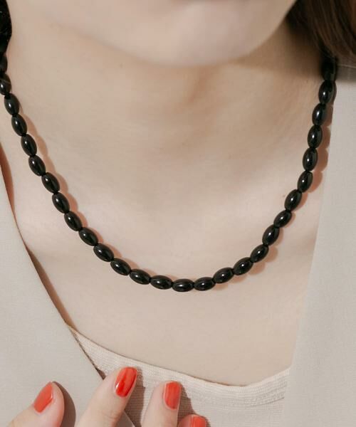 SMELLY / スメリー ネックレス・ペンダント・チョーカー | オーバルビーズネックレス | 詳細6