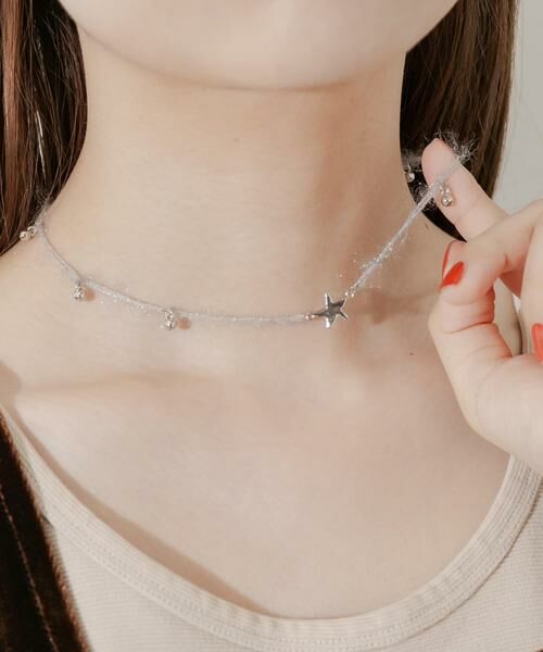 SMELLY / スメリー ネックレス・ペンダント・チョーカー | ウールヤーンチャームコードチョーカーネックレス | 詳細2