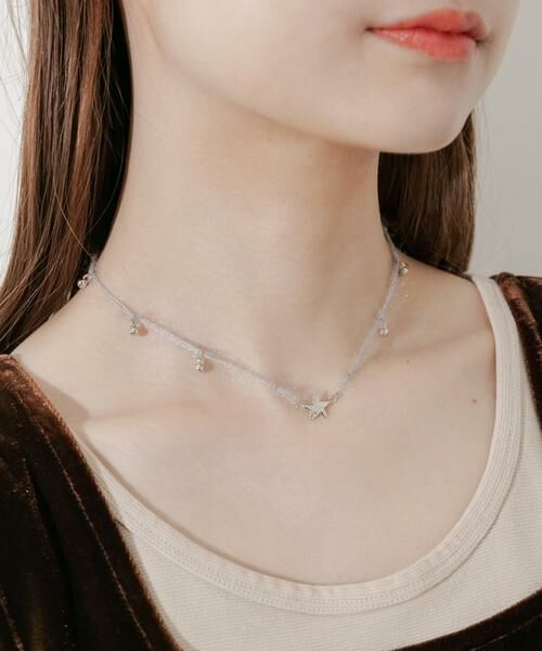 SMELLY / スメリー ネックレス・ペンダント・チョーカー | ウールヤーンチャームコードチョーカーネックレス | 詳細3