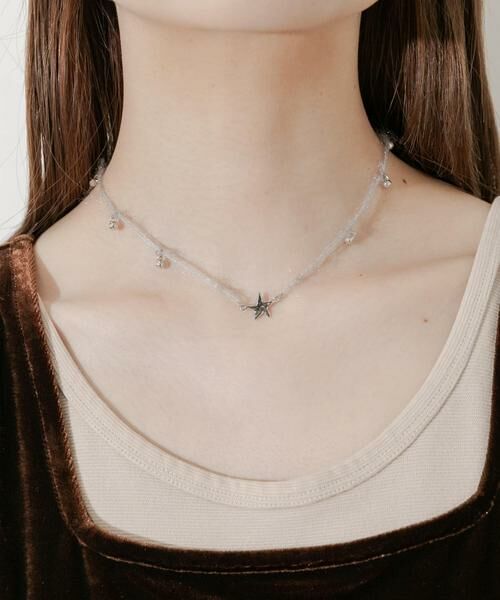 SMELLY / スメリー ネックレス・ペンダント・チョーカー | ウールヤーンチャームコードチョーカーネックレス | 詳細4