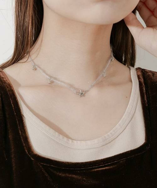 SMELLY / スメリー ネックレス・ペンダント・チョーカー | ウールヤーンチャームコードチョーカーネックレス | 詳細6