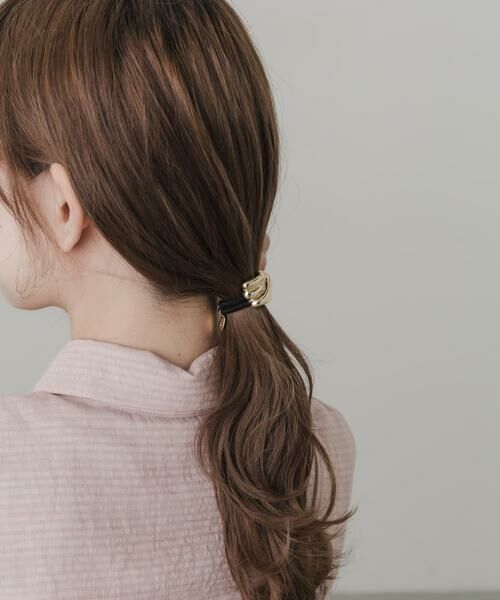 SMELLY / スメリー ヘアゴム・シュシュ | メタルラインヘアポニー | 詳細2